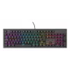GENESIS NKG-2179 klaviatūra Žaidimų USB QWERTZ Vokiška Juoda