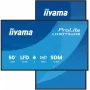 iiyama LH5075UHS-B2AG reklaminis ekranas Skaitmeninių reklamų plokščiasis ekranas 125,7 cm (49,5 colio) LCD Wi-Fi 500 cd/m² 4K Ultra HD Juodas Integruotas procesorius Android 24/7