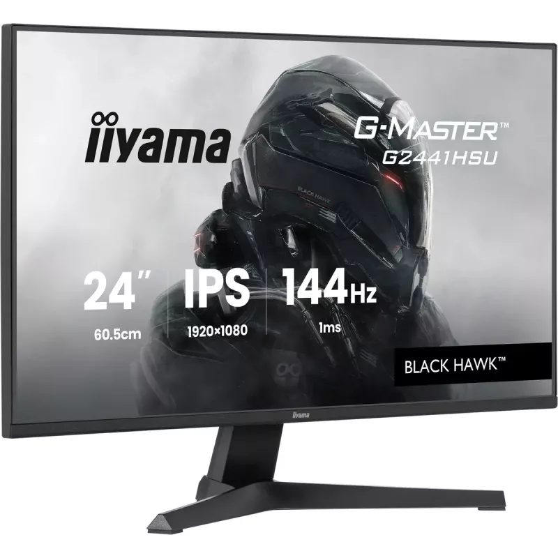 Monitorius IIYAMA G2441HSU 23,8 col. IPS 1920x1080 144Hz 1ms MPRT, FreeSync, garsiakalbiai, USB šakotuvas, VESA