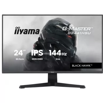 Monitorius IIYAMA G2441HSU 23,8 col. IPS 1920x1080 144Hz 1ms MPRT, FreeSync, garsiakalbiai, USB šakotuvas, VESA