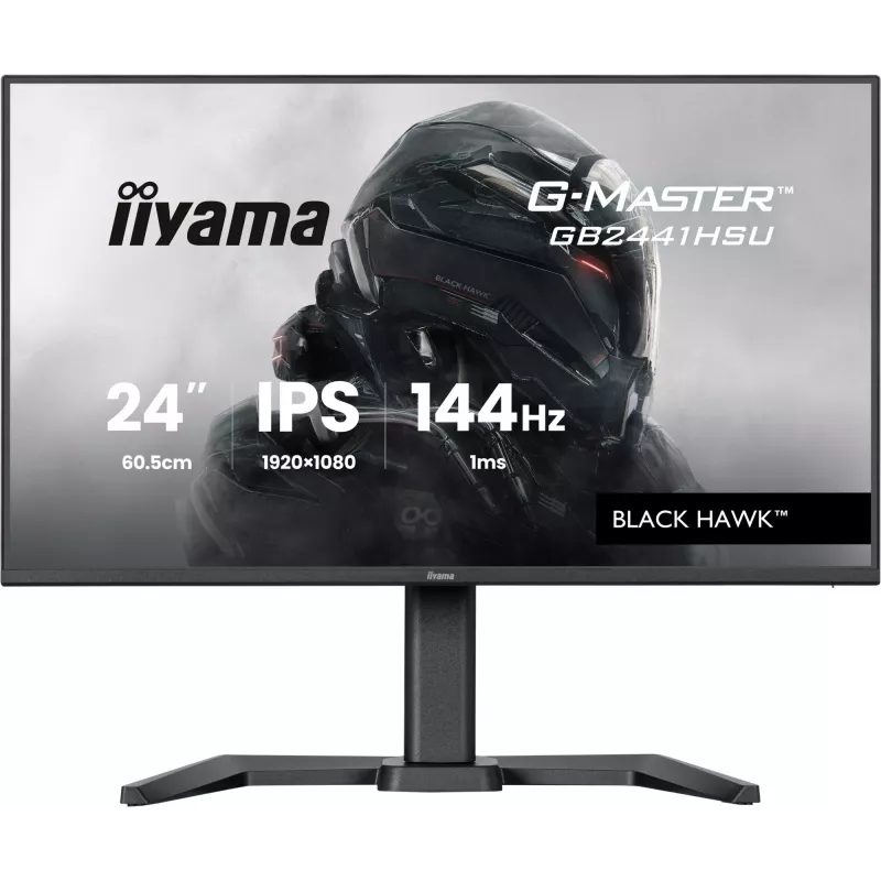 iiyama G-MASTER GB2441HSU-B1 kompiuterio monitorius 60.5 cm (23.8 colio) 1920 x 1080 pikselių Full HD LED Juodas