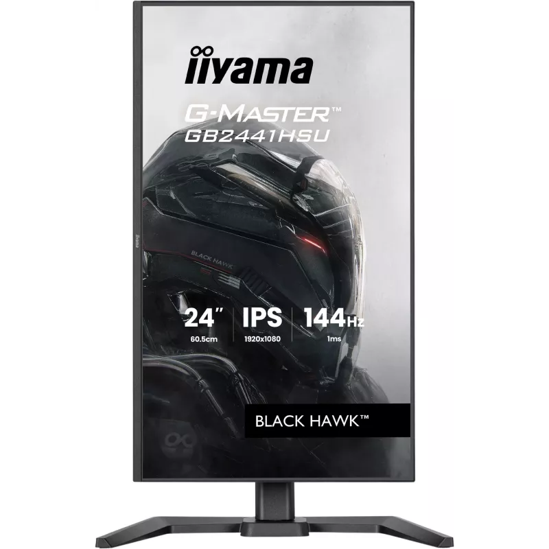 iiyama G-MASTER GB2441HSU-B1 kompiuterio monitorius 60.5 cm (23.8 colio) 1920 x 1080 pikselių Full HD LED Juodas