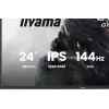 iiyama G-MASTER GB2441HSU-B1 kompiuterio monitorius 60.5 cm (23.8 colio) 1920 x 1080 pikselių Full HD LED Juodas