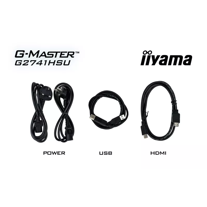 iiyama G-MASTER G2741HSU-B1 kompiuterio monitorius 68.6 cm (27 colių) 1920 x 1080 pikselių Full HD juodas
