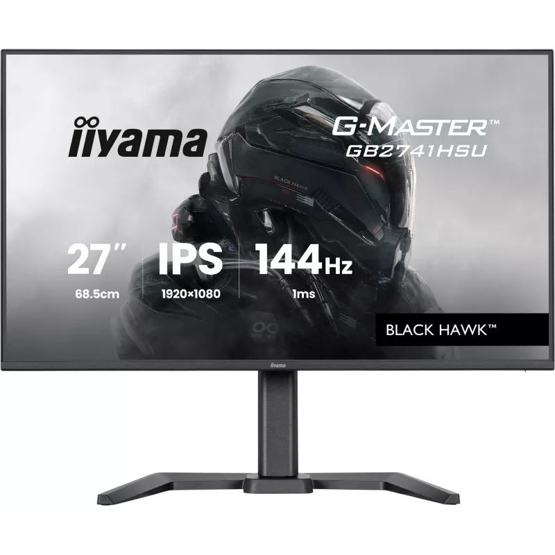 iiyama G-MASTER GB2741HSU-B1 kompiuterio monitorius 68.6 cm (27 colių) 1920 x 1080 pikselių Full HD LED juodas