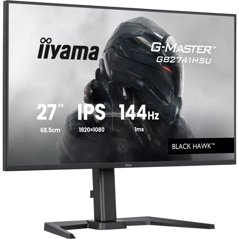 iiyama G-MASTER GB2741HSU-B1 kompiuterio monitorius 68.6 cm (27 colių) 1920 x 1080 pikselių Full HD LED juodas