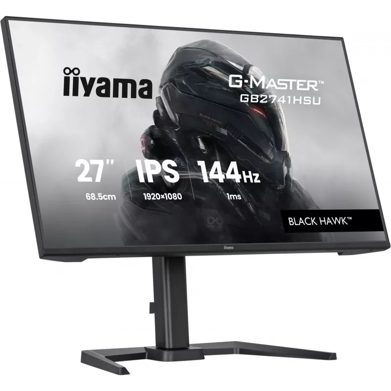 iiyama G-MASTER GB2741HSU-B1 kompiuterio monitorius 68.6 cm (27 colių) 1920 x 1080 pikselių Full HD LED juodas