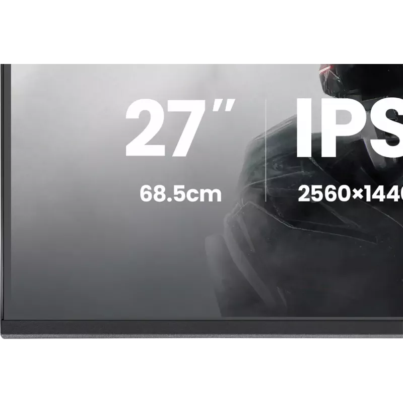 iiyama G-MASTER G2741QSU-B1 kompiuterio monitorius 68,6 cm (27 colių) 2560 x 1440 pikselių 4K Ultra HD QLED juodas