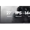 iiyama G-MASTER GB2741QSU-B1 kompiuterio monitorius 68,6 cm (27 colių) 2560 x 1440 pikselių 4K Ultra HD LED juodas