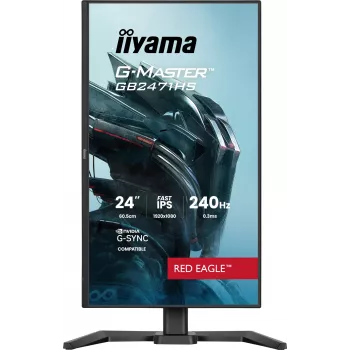 iiyama G-MASTER GB2471HS-B1 kompiuterio monitorius 60,5 cm (23,8 colio) 1920 x 1080 pikselių Full HD juodas