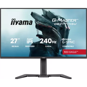 iiyama G-MASTER GB2771HSU-B1 kompiuterio monitorius 68.6 cm (27 colių) 1920 x 1080 pikselių Full HD juodas