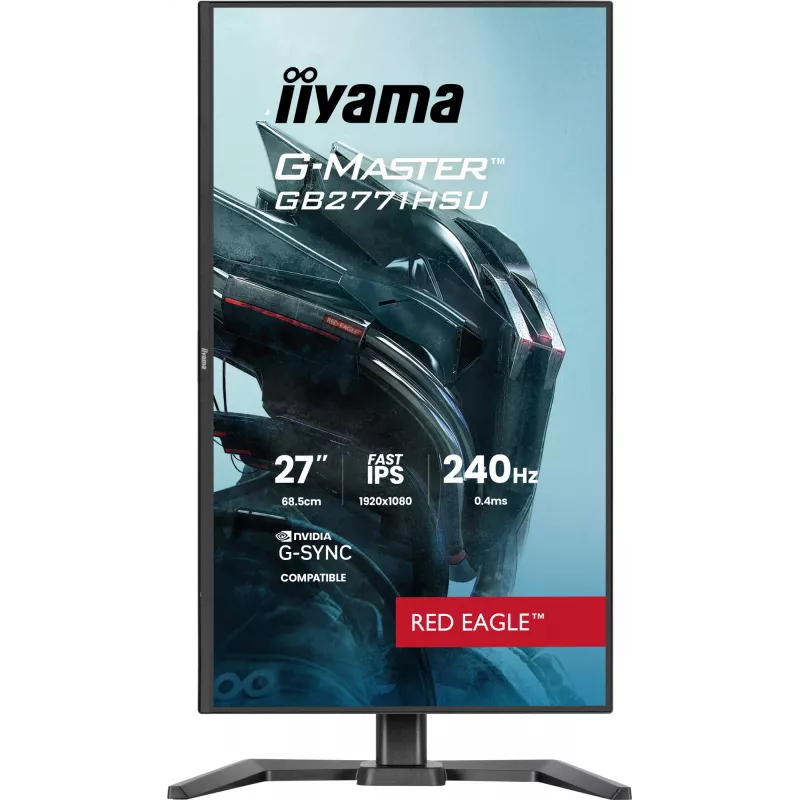 iiyama G-MASTER GB2771HSU-B1 kompiuterio monitorius 68.6 cm (27 colių) 1920 x 1080 pikselių Full HD juodas