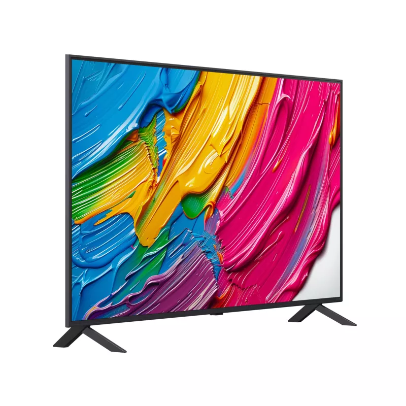 LG QNED AI 55QNED80A6A 139,7 cm (55 colių) 4K Ultra HD išmanusis televizorius Wi-Fi juodas