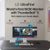 LG 40U990A-W kompiuterio monitorius 101,6 cm (40 colių) 5120 x 2160 pikselių WUHD juodas