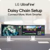 LG 40U990A-W kompiuterio monitorius 101,6 cm (40 colių) 5120 x 2160 pikselių WUHD juodas