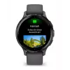 Išmanusis laikrodis GARMIN Venu 3S — 41 mm pilkas polimerinis korpusas, 1,2 colio AMOLED, 10 dienų baterija, 5 ATM
