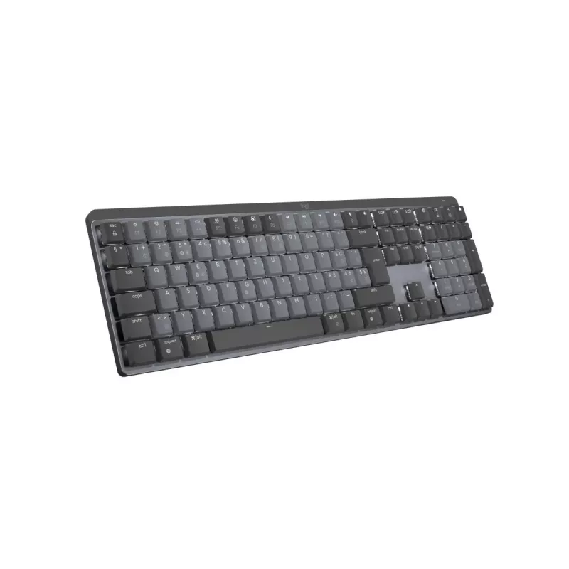 LOGITECH MX Mechanical belaidė apšviesta našumo klaviatūra - grafito spalvos, Šveicarijos Qwertz