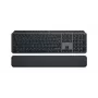LOGITECH Mx Keys S klaviatūra su riešo atrama grafito spalvos Qwertz šveicariška