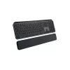 LOGITECH Mx Keys S klaviatūra su riešo atrama grafito spalvos Qwertz šveicariška