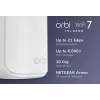 NETGEAR Orbi 870 Tri-band (2.4 GHz / 5 GHz / 6 GHz) Wi-Fi 7 (802.11be) Baltas 4 Vidinis