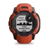 Išmanusis laikrodis GARMIN Instinct 2X Solar — sportinis laikrodis, 50 mm polimerinis korpusas, saulės įkrovimas, GPS (GPS/GLONASS/Galileo), 10 ATM, silikoninis dirželis