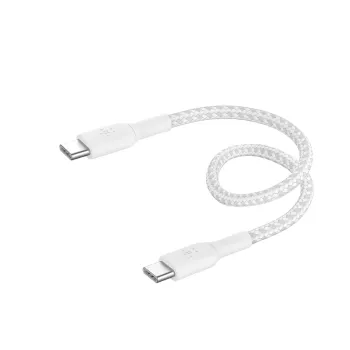 BELKIN Boost Charge USB-C į USB-C kabelis 0,15 m baltas
