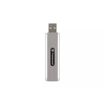 TRANSCEND SSD - Esd320a Nešiojamasis diskas - 512GB - USB A tipo - Švelniai pilkas