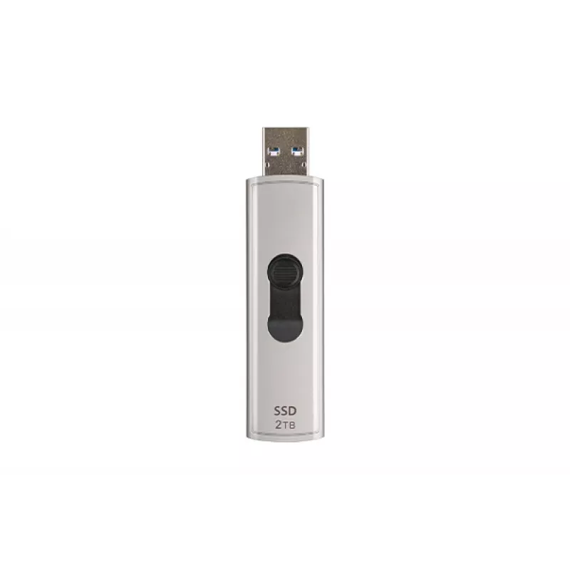 TRANSCEND SSD - Esd320a Nešiojamasis diskas - 512GB - USB A tipo - Švelniai pilkas