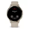 GARMIN INTERNATIONAL Venu 3S - 41 mm - išmanusis laikrodis su dirželiu - prancūzų - pilka