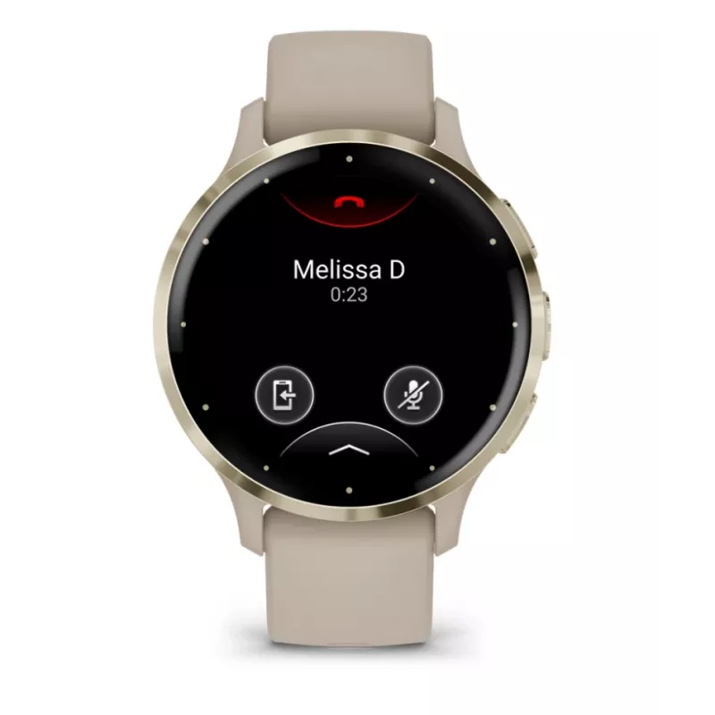 GARMIN INTERNATIONAL Venu 3S - 41 mm - išmanusis laikrodis su dirželiu - prancūzų - pilka