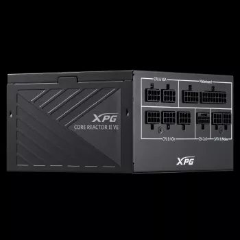 XPG COREREACTOR II VE 850W Maitinimo blokas, 850 W, 100 - 240 V, 47 - 63 Hz, 12 A, 20 A, 70.8 A