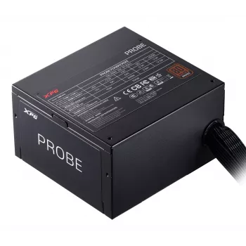 XPG PROBE 600 BRONZE maitinimo blokas, 600 W, 100 - 240 V, 47 - 63 Hz, 10 A, aktyvus, 19 A