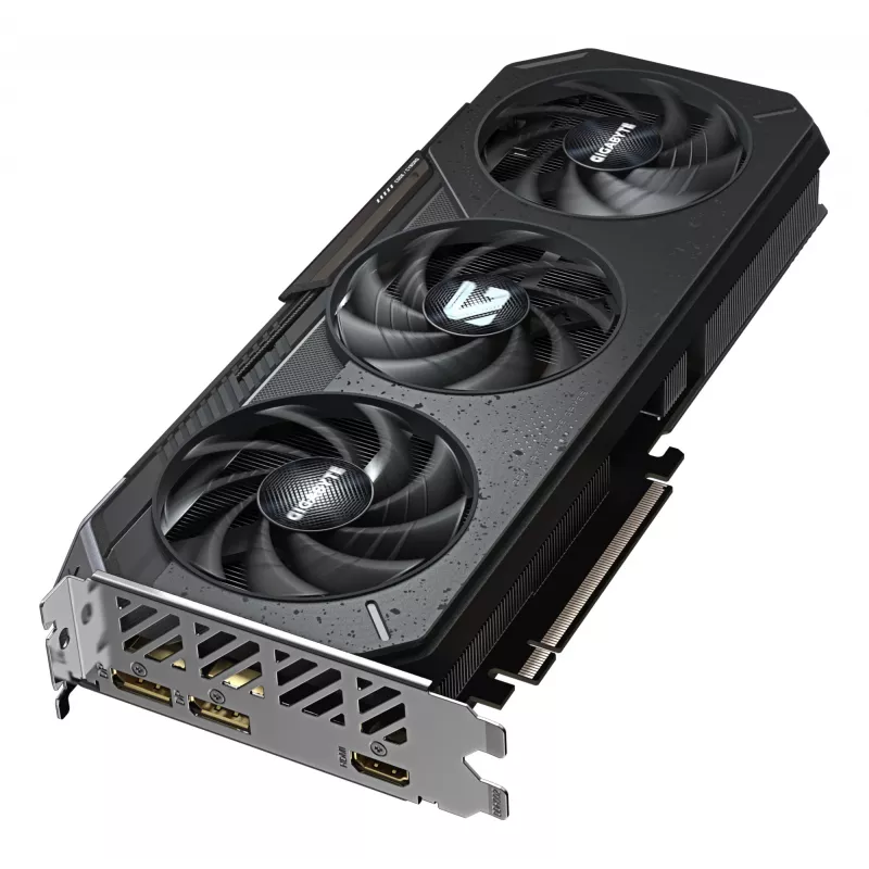 GIGABYTE Radeon RX 9060 XT GAMING 16G vaizdo plokštė – 16 GB GDDR6, 128 bitų, PCI-E 5.0, 3230 MHz branduolio dažnis, 2 x DisplayPort, 1 x HDMI, GV-R9060XTGAMING-16GD