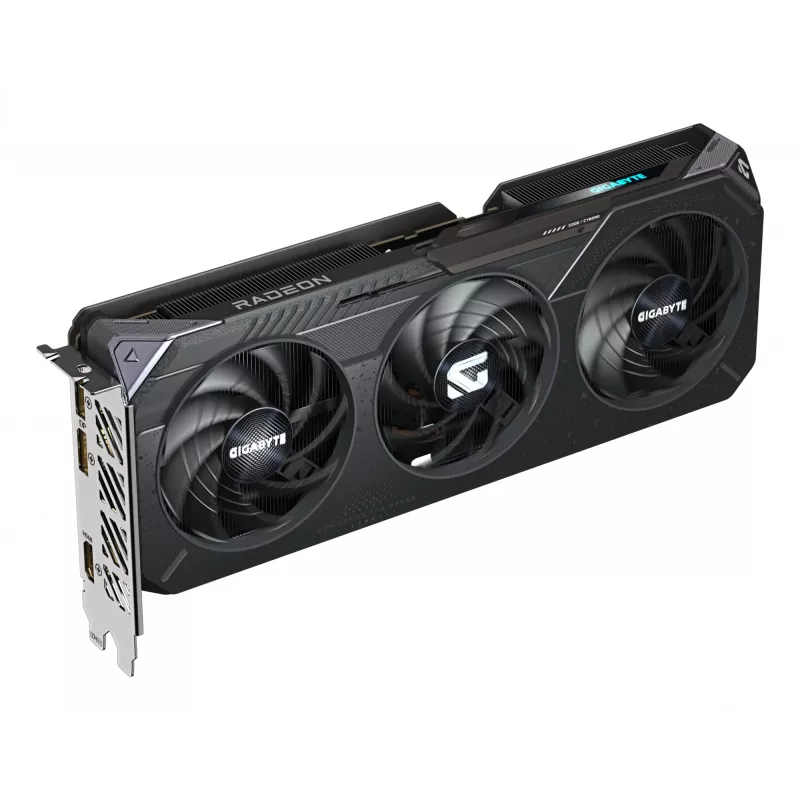 GIGABYTE Radeon RX 9060 XT GAMING 16G vaizdo plokštė – 16 GB GDDR6, 128 bitų, PCI-E 5.0, 3230 MHz branduolio dažnis, 2 x DisplayPort, 1 x HDMI, GV-R9060XTGAMING-16GD