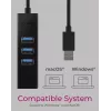 ICY BOX IB-HUB1419-LAN USB 3.2 Gen 1 (3.1 Gen 1) Type-A Juoda