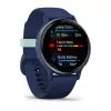 Išmanusis laikrodis GARMIN Vivoactive 5 — sportinis laikrodis, 42 mm aliuminio/polimero korpusas, AMOLED 1,2 col., GPS/GLONASS/Galileo, optinis ŠSD, SpO2, 5 ATM, Bluetooth/NFC