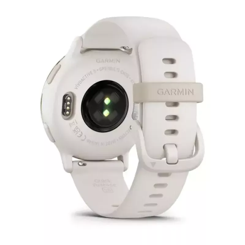 Išmanusis laikrodis GARMIN Vivoactive 5 — sportinis laikrodis, 42 mm aliuminio / polimero korpusas, 1,2 colio AMOLED, GPS / GLONASS / Galileo, ŠSD ir SpO2, 5 ATM, 11 dienų baterija