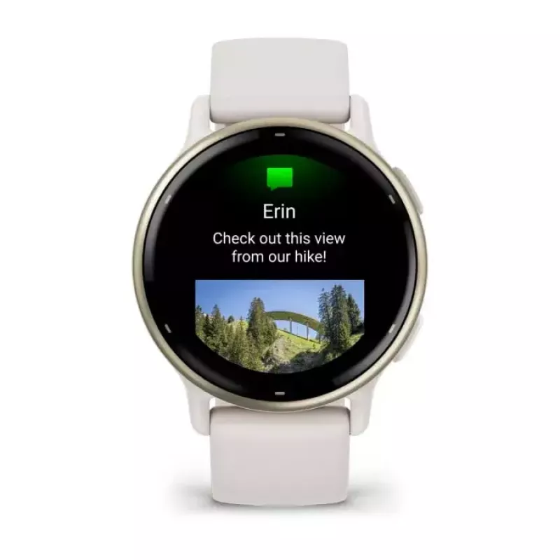 Išmanusis laikrodis GARMIN Vivoactive 5 — sportinis laikrodis, 42 mm aliuminio / polimero korpusas, 1,2 colio AMOLED, GPS / GLONASS / Galileo, ŠSD ir SpO2, 5 ATM, 11 dienų baterija