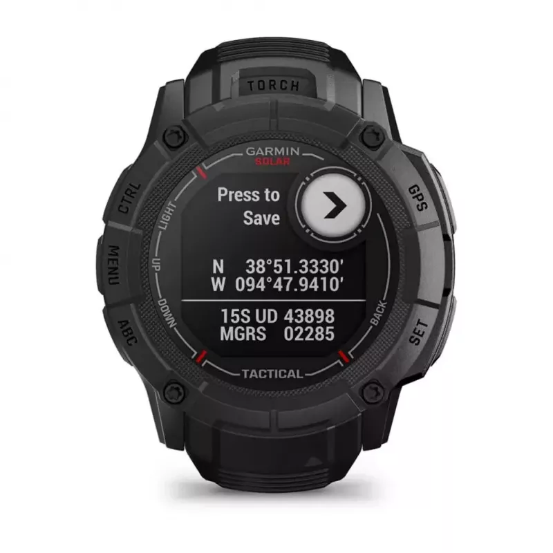 Garmin Instinct 2X Solar Tactical Edition išmanusis laikrodis, 50 mm, juodas