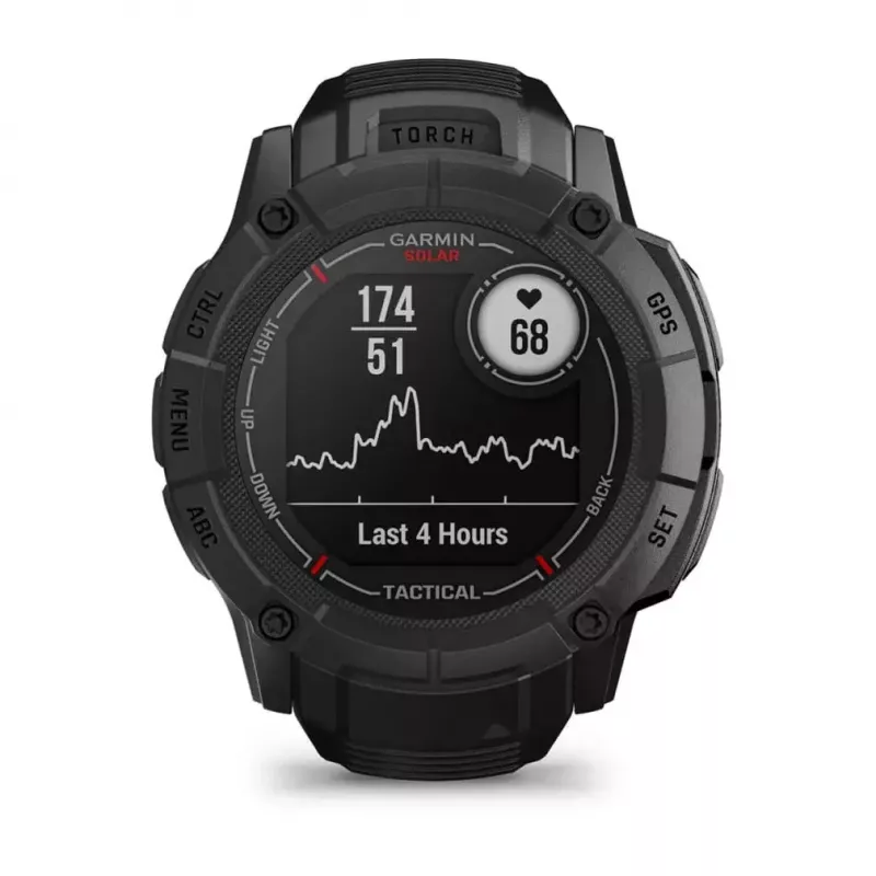 Garmin Instinct 2X Solar Tactical Edition išmanusis laikrodis, 50 mm, juodas