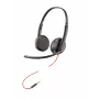 HP Poly Blackwire C3225 Top, laidinis, biuro/skambučių centras, 87 g, ausinės, juodos