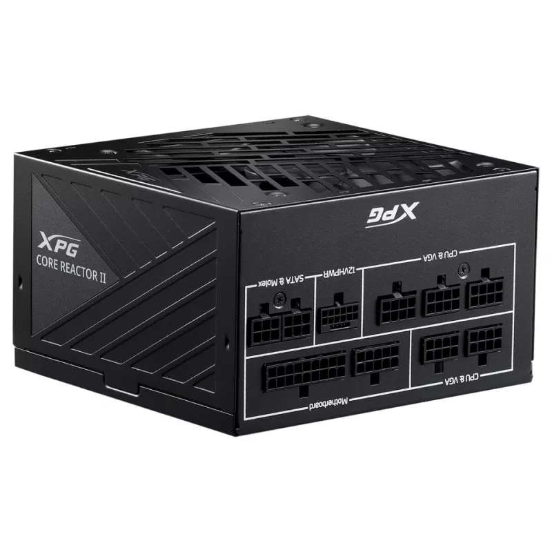 XPG COREREACTOR II 850W maitinimo blokas, 850 W, 100 - 240 V, 47 - 63 Hz, 12 A, 22 A, 62,5 A