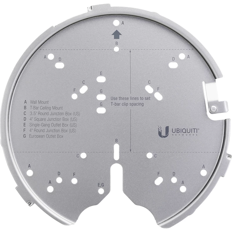 UBIQUITI NETWORKS universali tvirtinimo sistema, skirta Uap-ac-pro