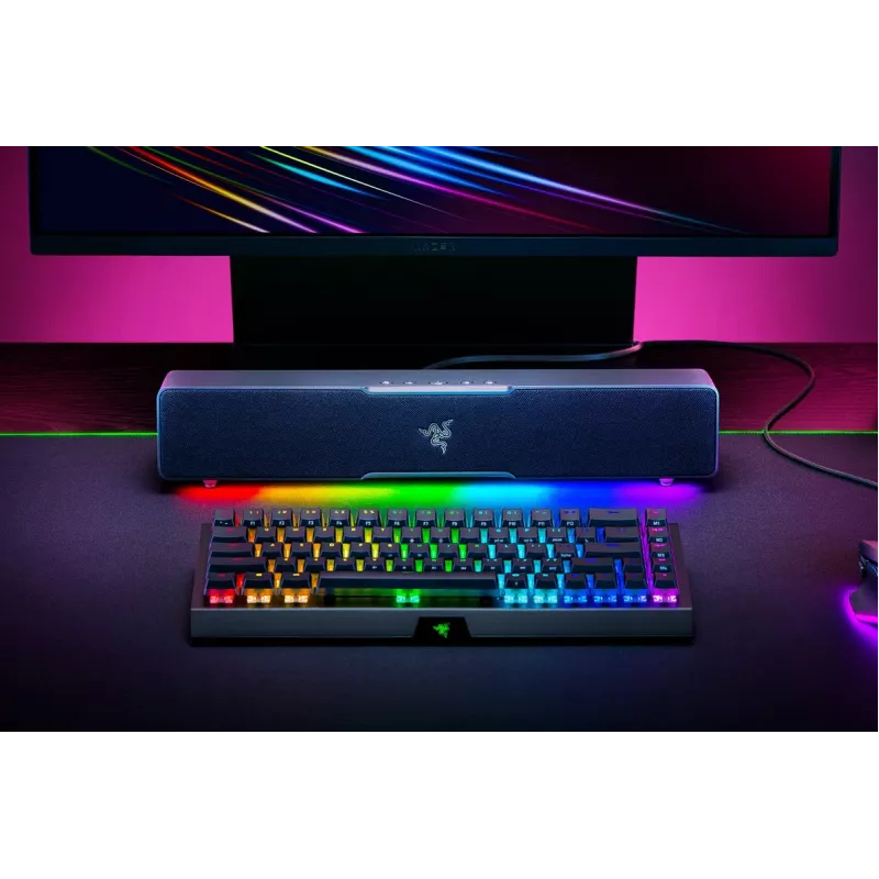 RAZER Leviathan V2 X - Kompiuterinių žaidimų garso juosta - juoda