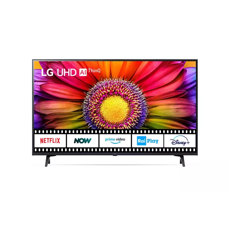 LG 75UR80006LJ 190,5 cm (75 coliai) 4K Ultra HD išmanusis televizorius Wi-Fi juodas