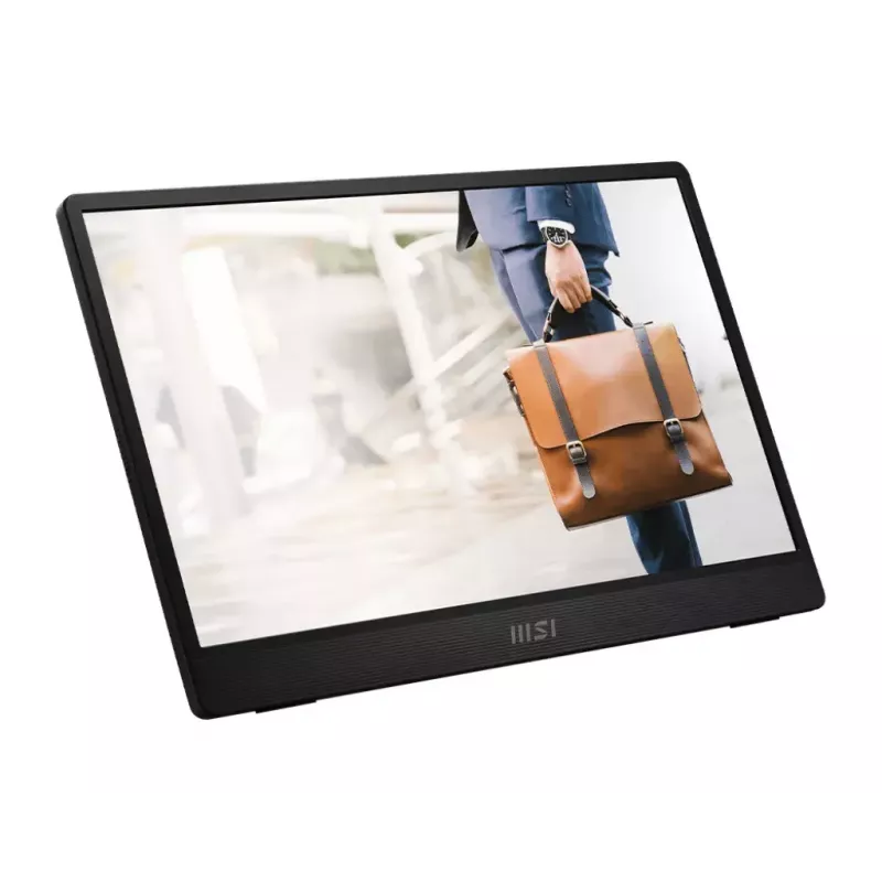 MSI PRO MP161DE E2 kompiuterio monitorius 39,6 cm (15,6 colio) 1920 x 1080 pikselių Full HD LED juodas