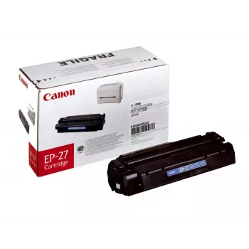 “Canon EP-27” dažų kasetė, 1 vnt., Originali, juoda