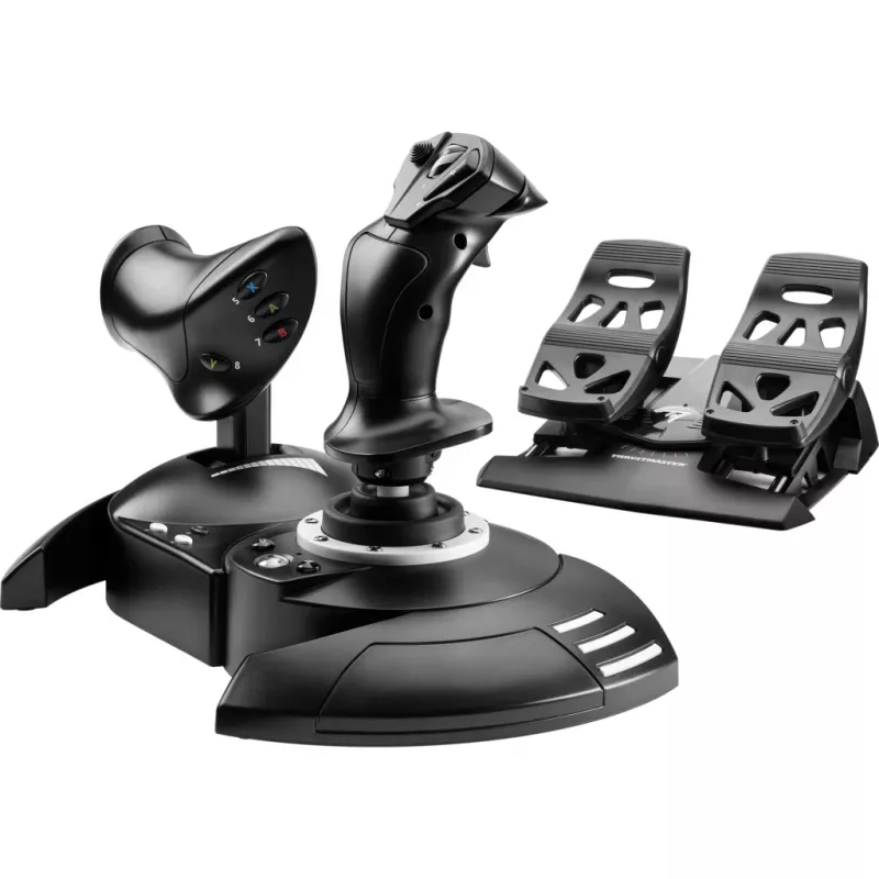 Thrustmaster T.Flight Full Kit X Juoda USB Joystick Analogue / Digital PC, Xbox