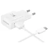 Samsung EP-TA20 universalus baltas USB vidaus įkroviklis