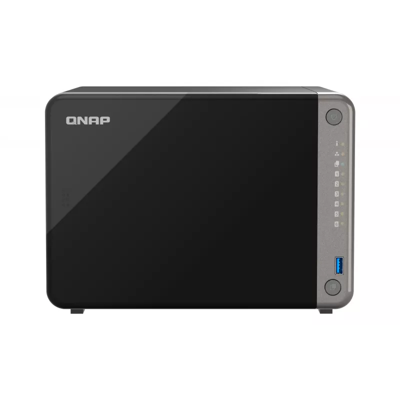 QNAP TS-AI642-8G NAS / saugojimo serveris Bokštinis ARM Cortex-A76 8 GB Juoda